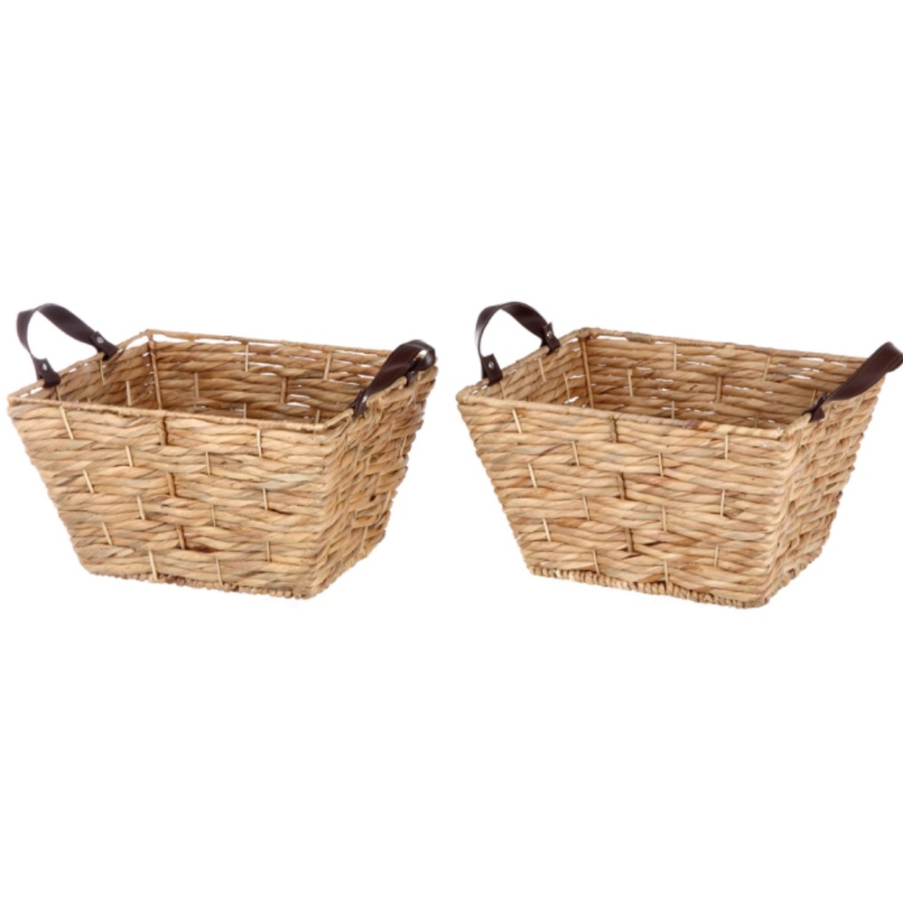 Set of 8 Better Homes & Gardens Rectangle Baskets